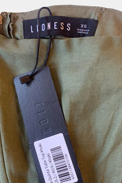 LIONESS Green Corset