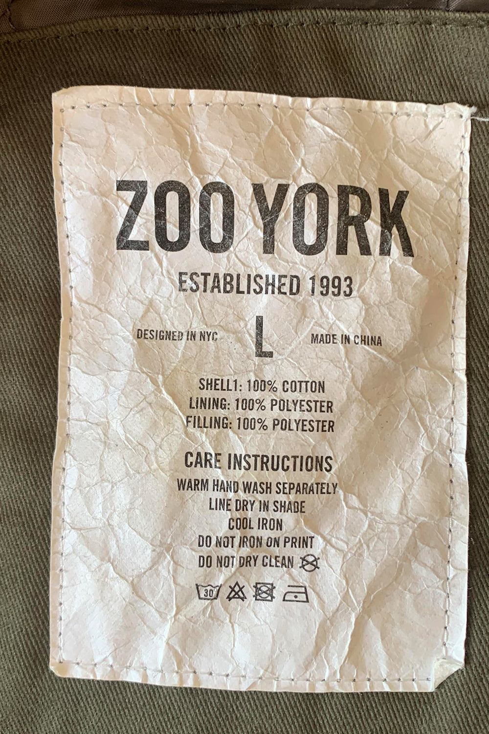 Zoo York Green Coat