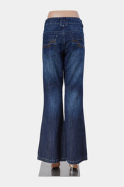 Assorted Brands Blue Low Rise Bootcut Jeans