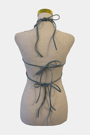 White Fox Blue Denim Top