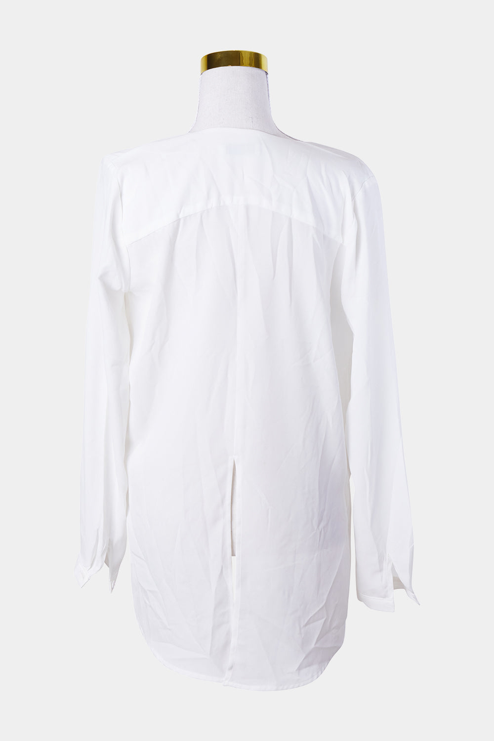 PILGRIM Whitet Sheer Hi Lo Blouse