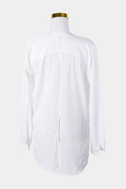 PILGRIM Whitet Sheer Hi Lo Blouse