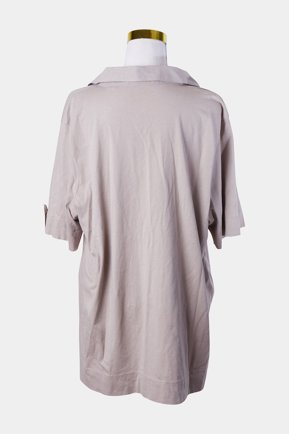 REGATTA Beige Pleat Panel Detail Top