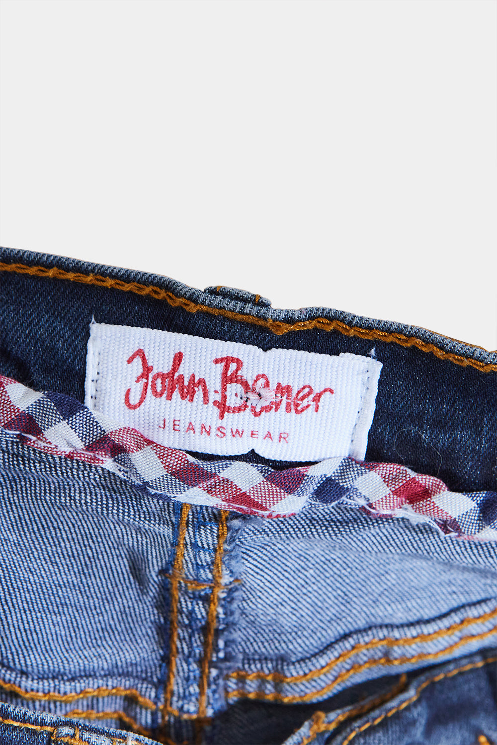 John Baner Blue Low Rise Jeans