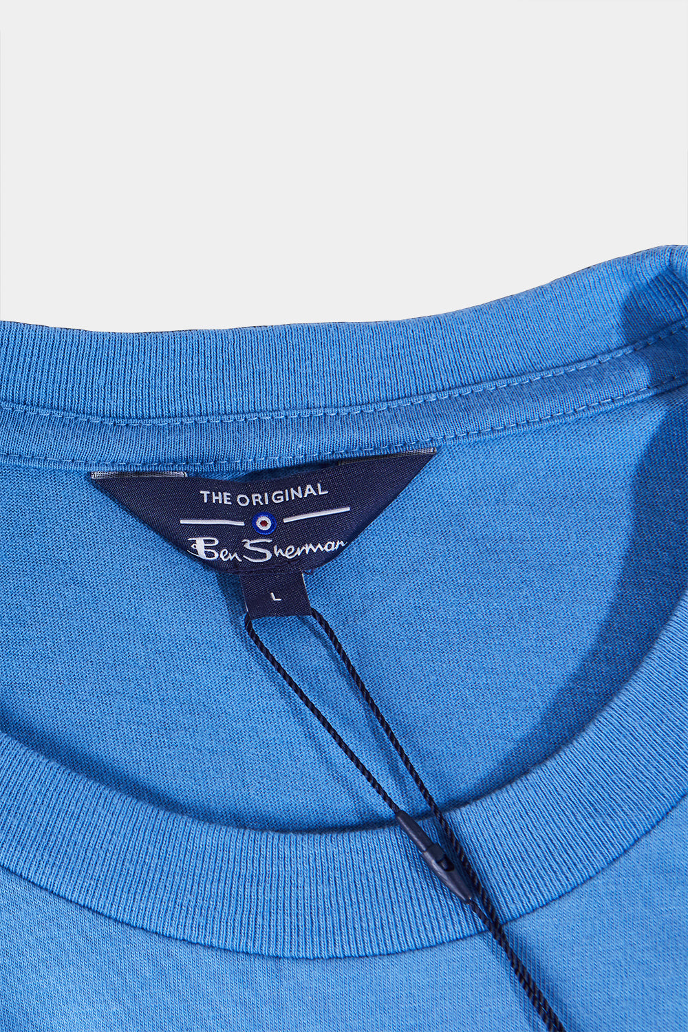 Ben Sherman Blue Logo Print T Shirt