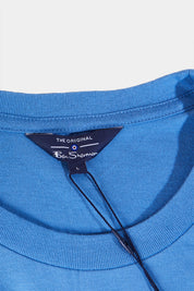 Ben Sherman Blue Logo Print T Shirt
