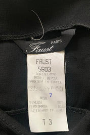 FAUST Black Dress