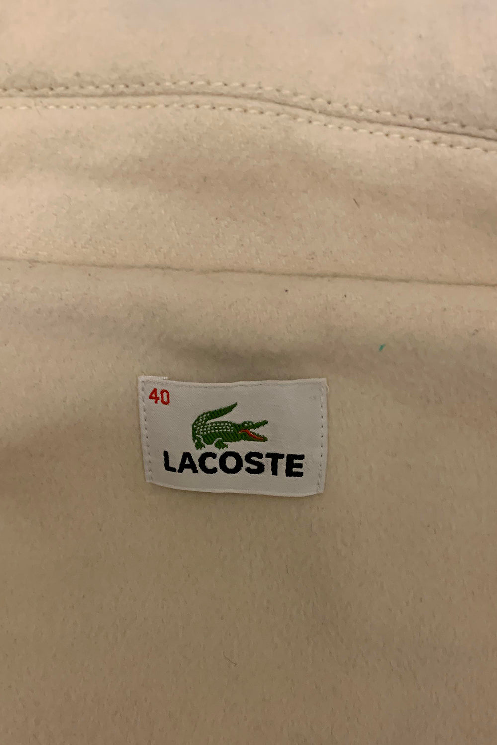 LACOSTE Cream Jacket