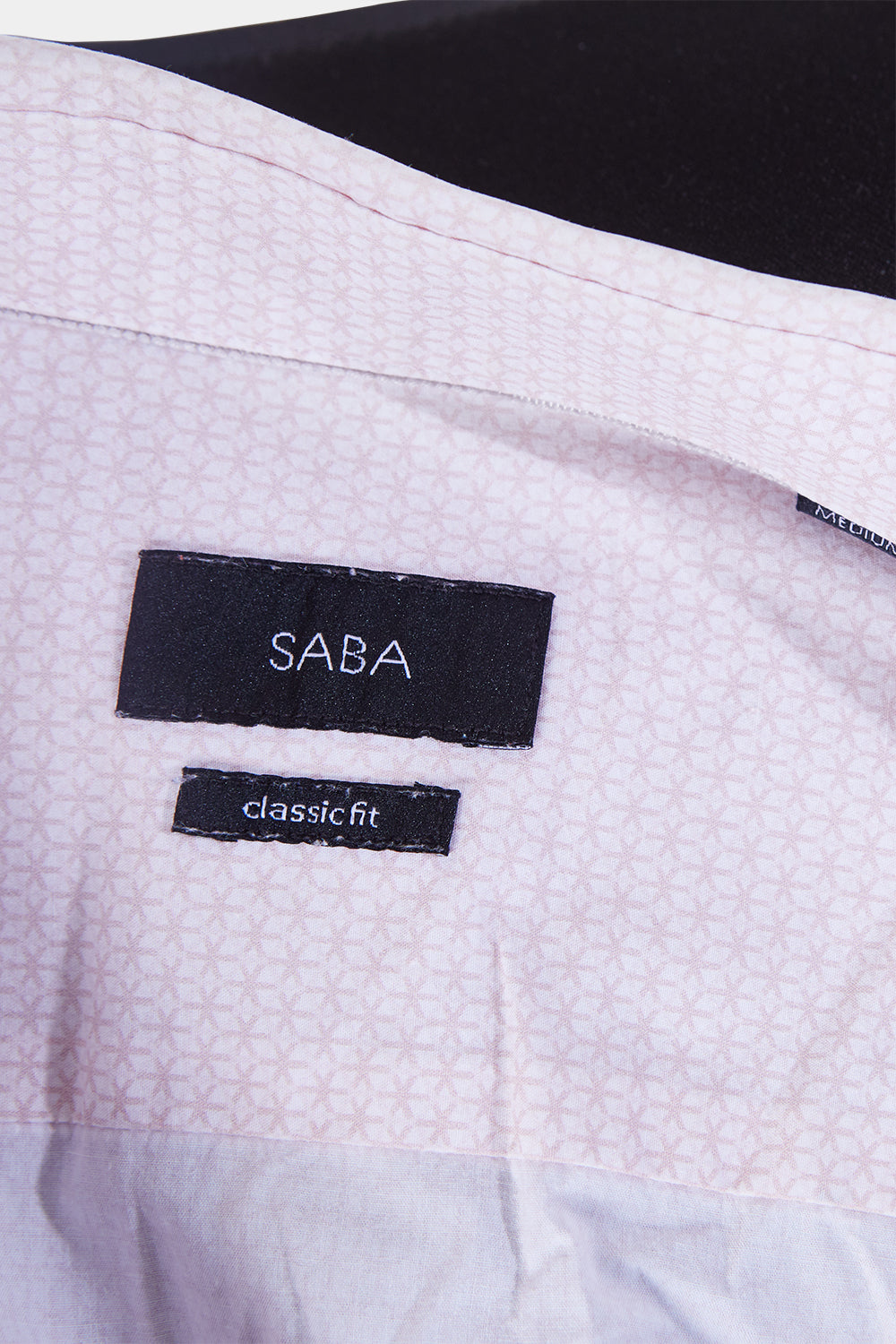 SABA Pink Pattern Button Down Shirt