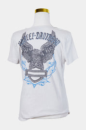 Genunine Motorclothes Grey Print Pocket T Shirt