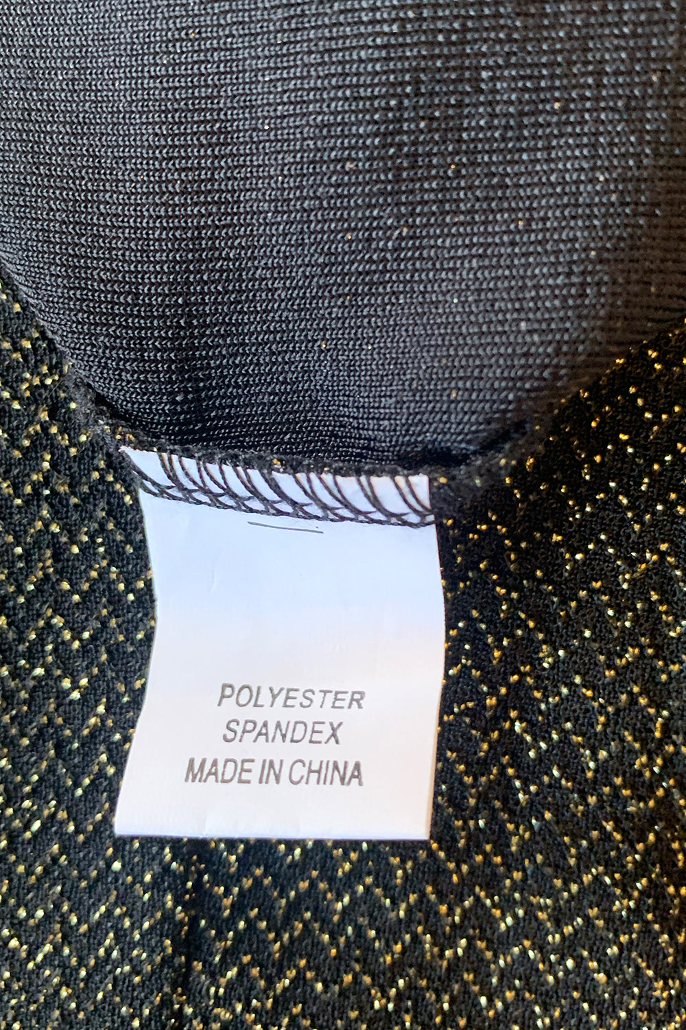 Jv Selection Black Gold Top