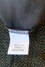 Jv Selection Black Gold Top