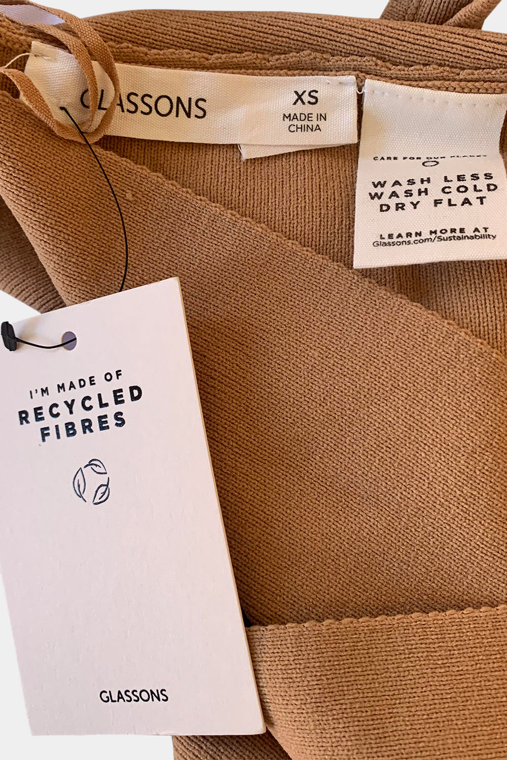 GLASSONS Brown Top