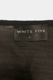 White Fox Black Top