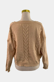 Georgie X Petal + Pup Beige Sweater