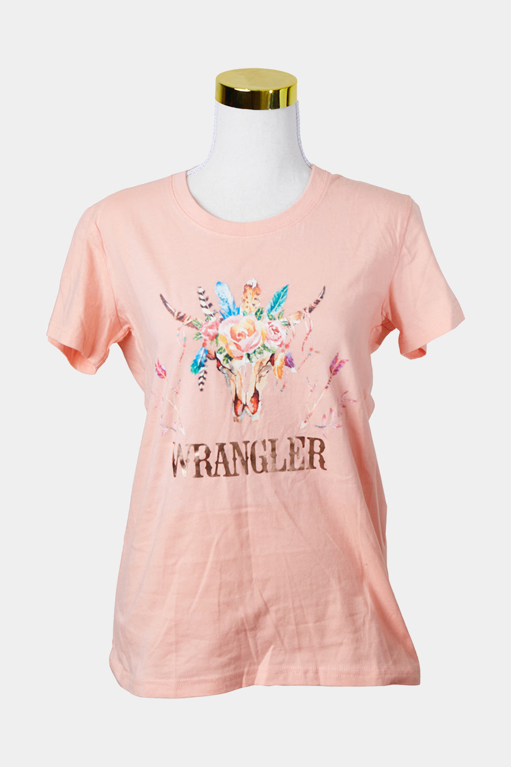 WRANGLER Orange Print T Shirt