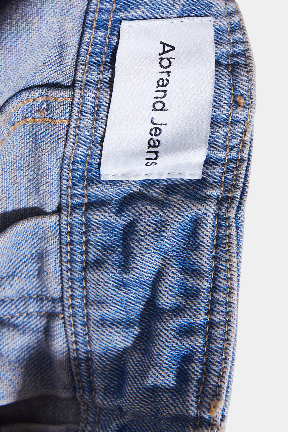 Abrand Jeans Blue Pleated Denim Mini Skirt