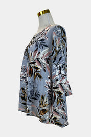 JUMP Blue Floral Blouse