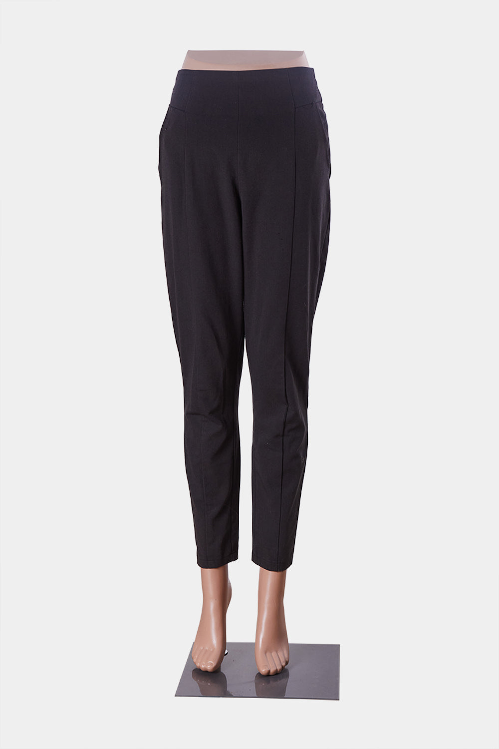 PILGRIM Black High Waisted Relaxed Pants