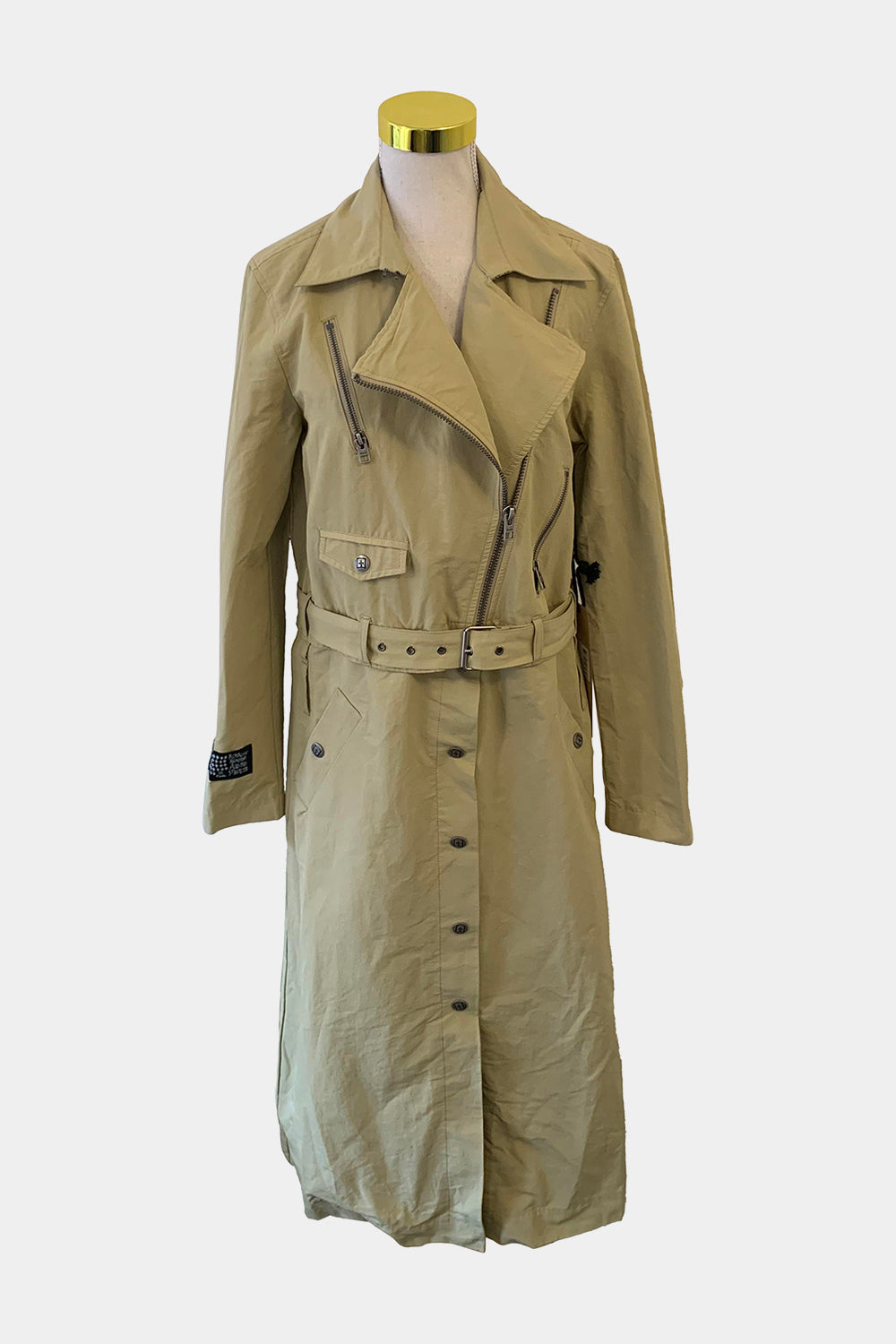 KSUBI Khaki Trench Coat