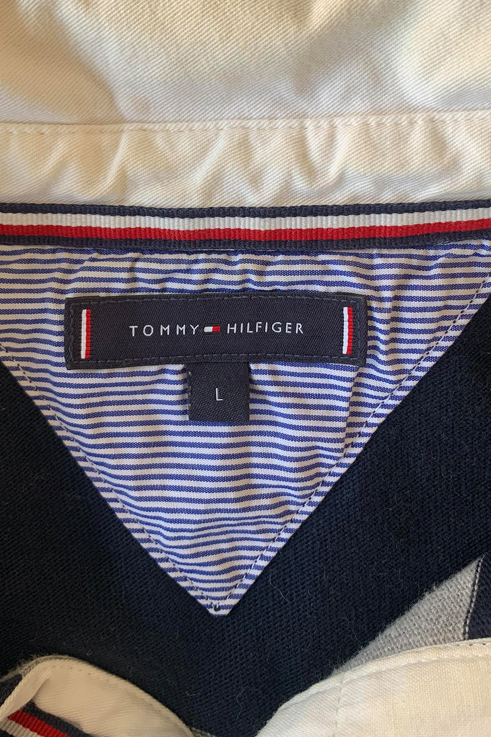 Tommy Hilfiger Grey Navy Sweatshirt