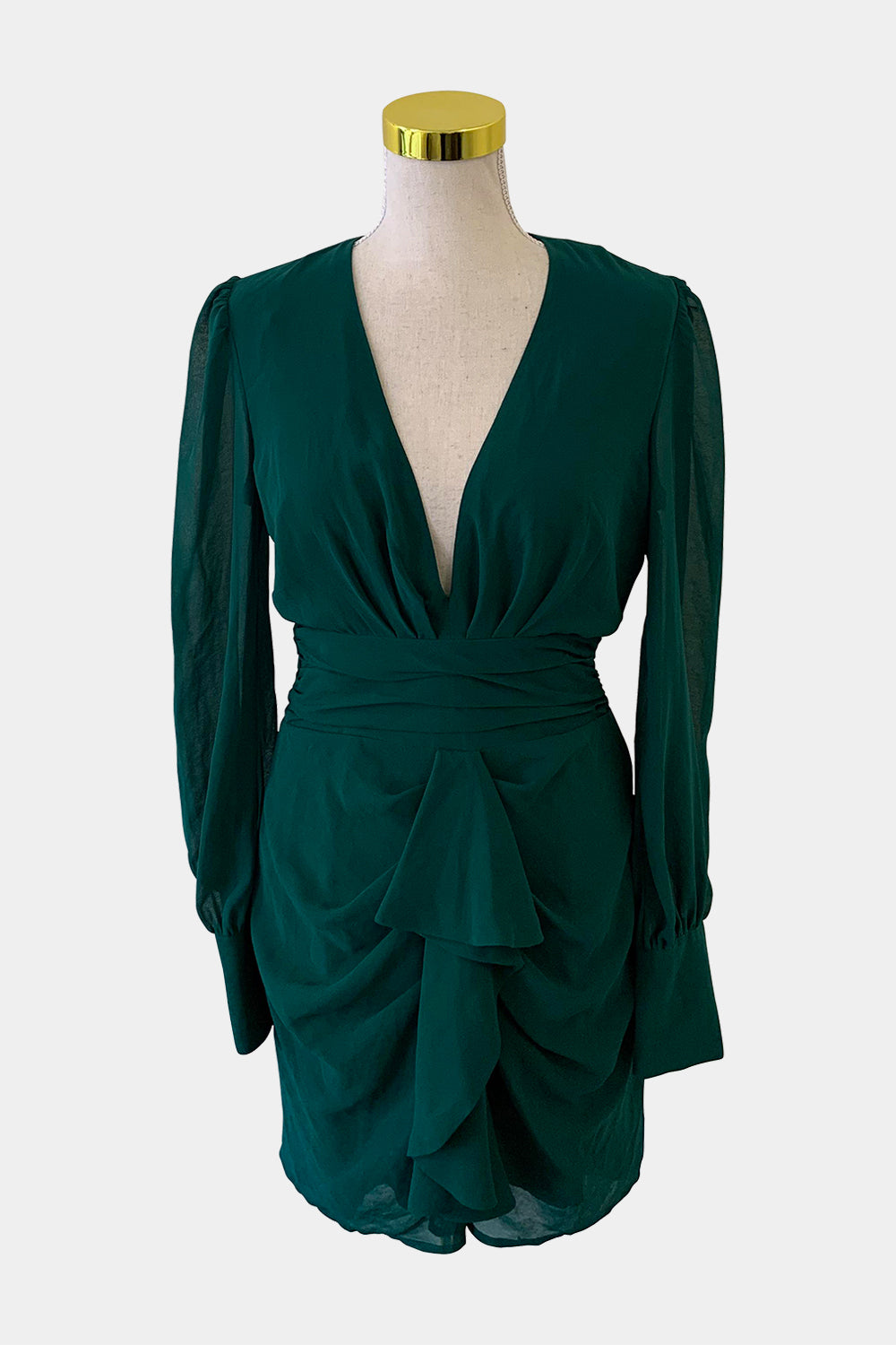 BARDOT Green Dress