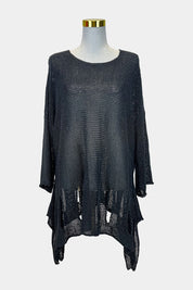 Joseph Ribkoff Black Knit top