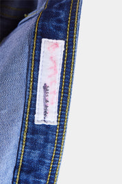 Sass And Bide Blue Low Rise Zip Detail Skinny Jeans