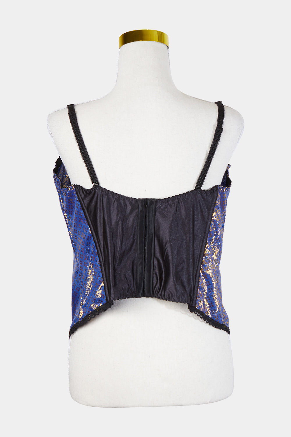 Assorted Brands Blue and Gold Bustier