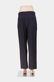 Assorted Brands Black Relaxed Button Detail Pants