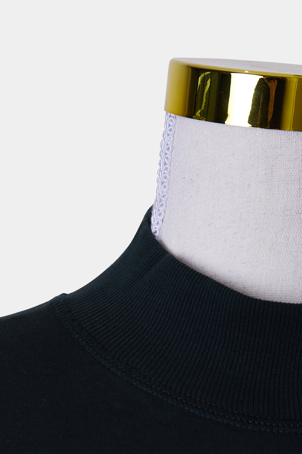 ZARA Dark Green High Neck T Shirt