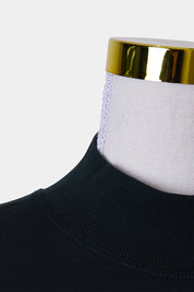 ZARA Dark Green High Neck T Shirt