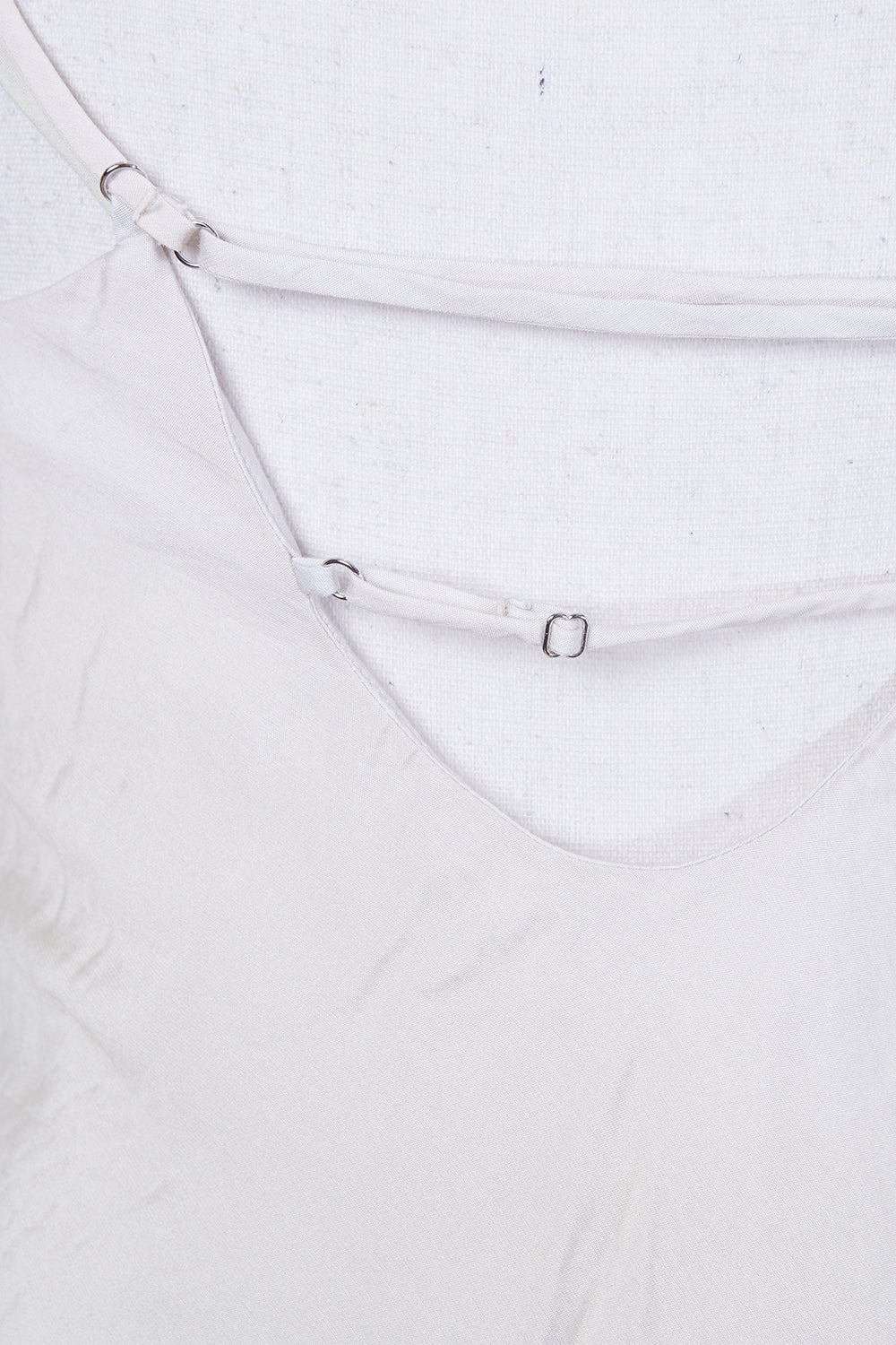 SAMSOE Beige, Cream and Green Long Slip Dress