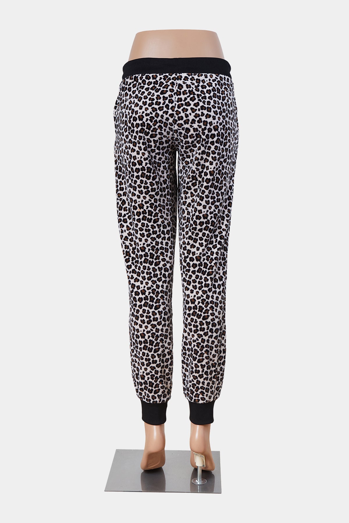 Juicy Couture Cheetah Print Cuffed Track Pants