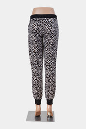 Juicy Couture Cheetah Print Cuffed Track Pants