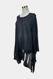 Joseph Ribkoff Black Knit top