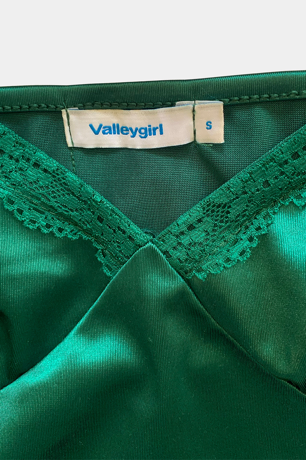 Valley Girl Green Top