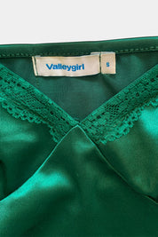 Valley Girl Green Top