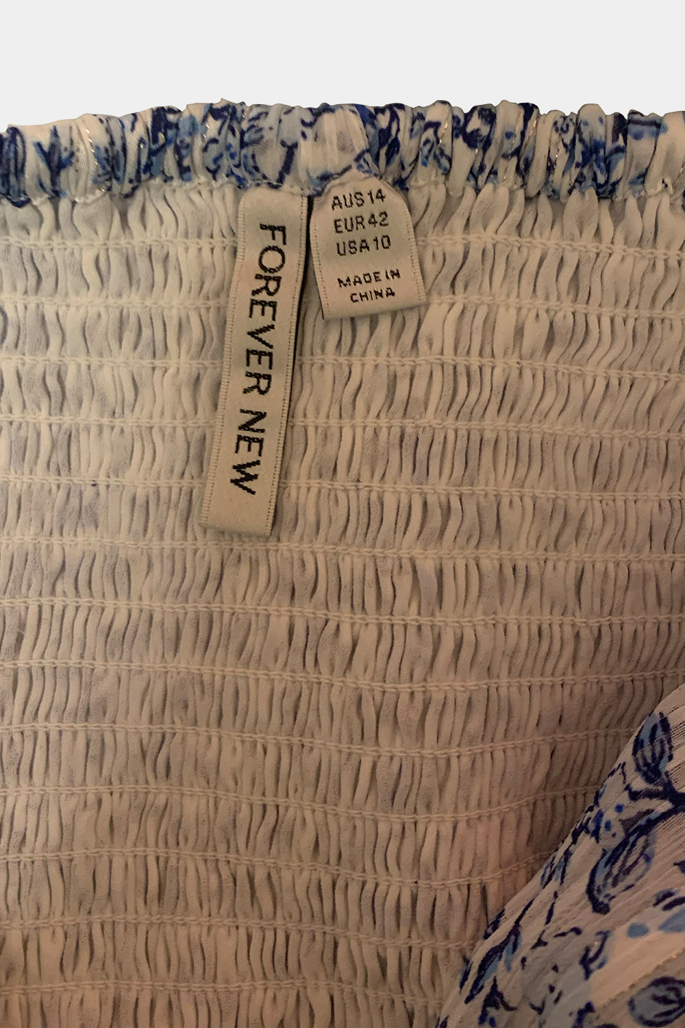 Forever New Blue Top