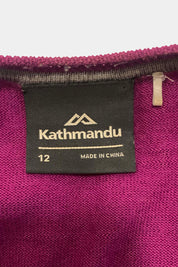 KATHMANDU Dark Fuschia Jumper