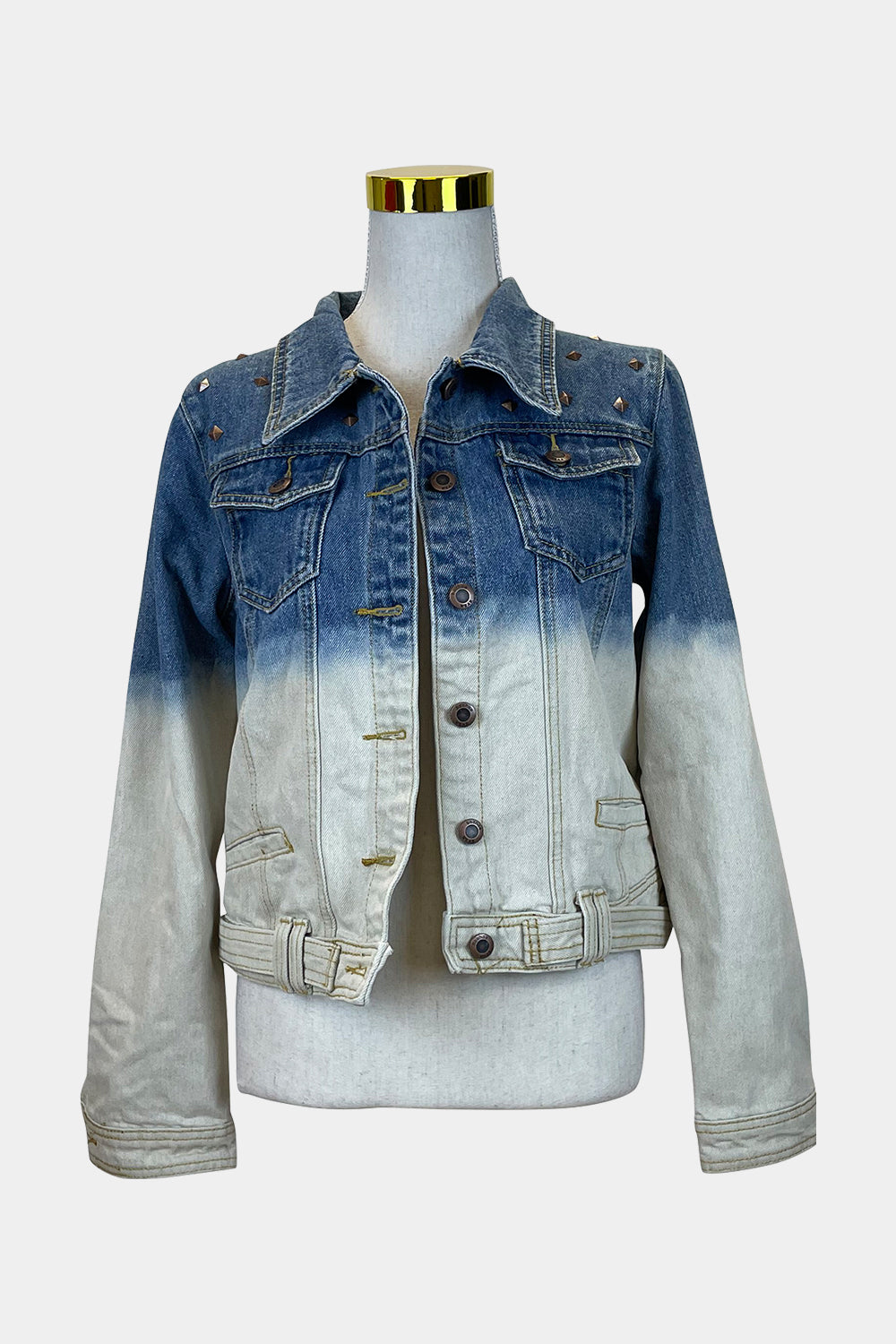 BOOHOO Ombre Denim Jacket
