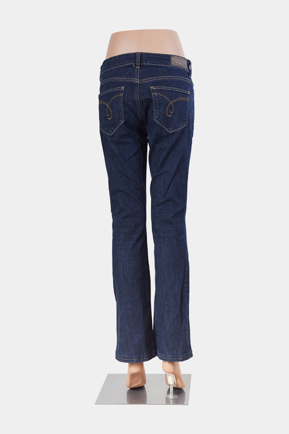 ESPRIT Blue Low Rise Skinny Leg Bootcut Jeans