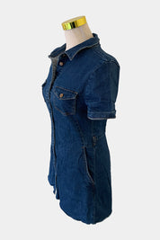 Forever New Denim Blue Dress