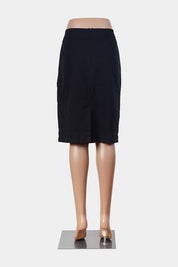 Veronica Maine Navy Pencil Skirt