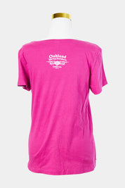 Harley Davidson Fuschia Logo Print T Shirt