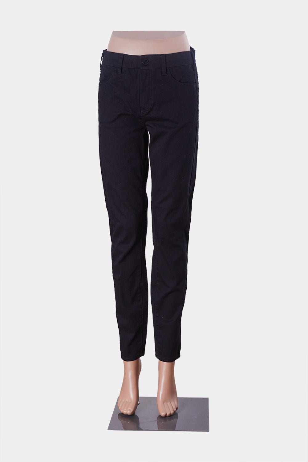 Scanlan Theodore Black Mid Rise Stretch Black Pants