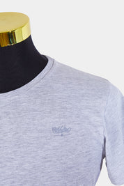 MOSSIMO Grey Crew Neck T Shirt with Logo