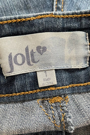 JOLT Dark Denim Mini Shorts