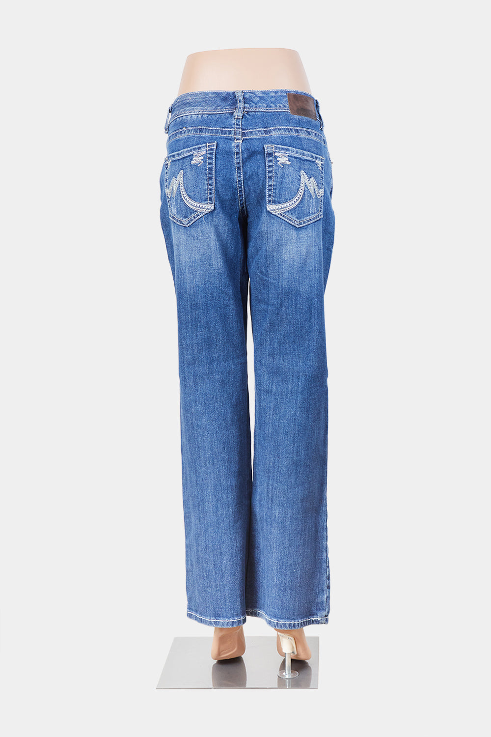 MAURICES Blue Low Rise Distressed Jeans