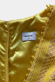 SHEIKE Yellow Dress